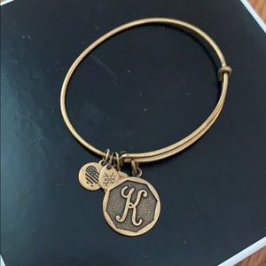 Alex and ani ‘K’ bracelet
